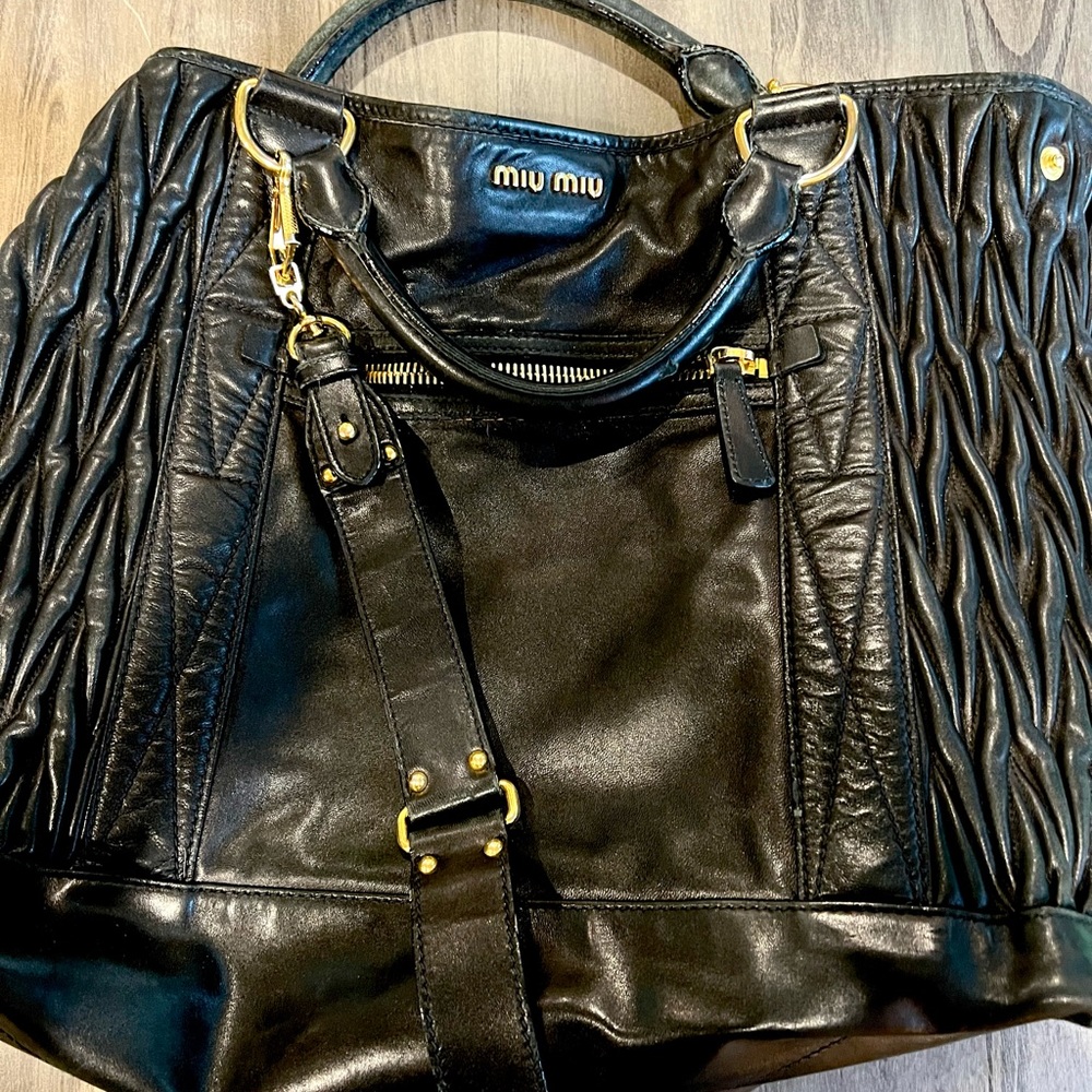 Mui Mui Matelassé bag